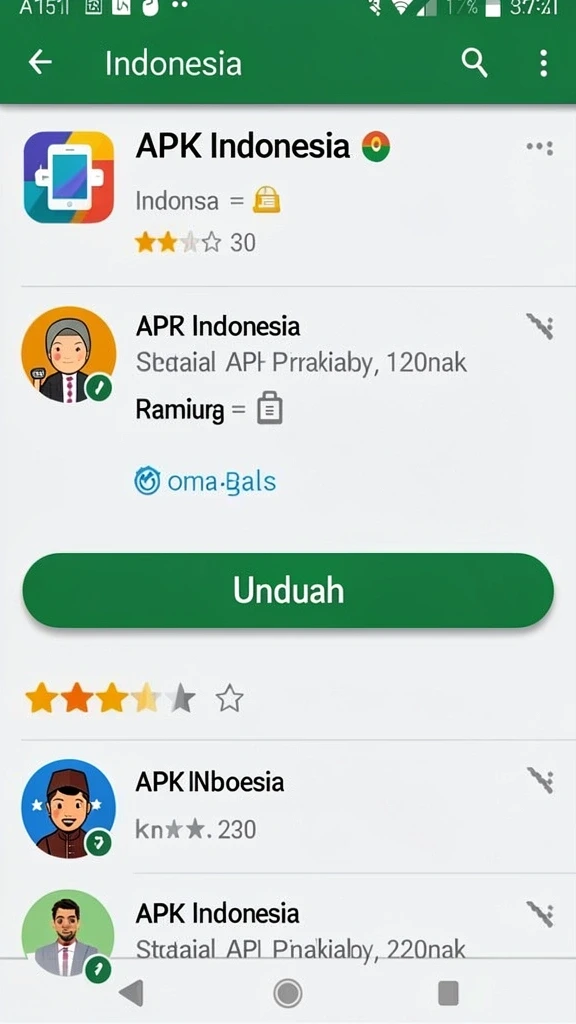 Tampilan utama aplikasi Review Aplikasi advantages yang intuitif dan efisien.